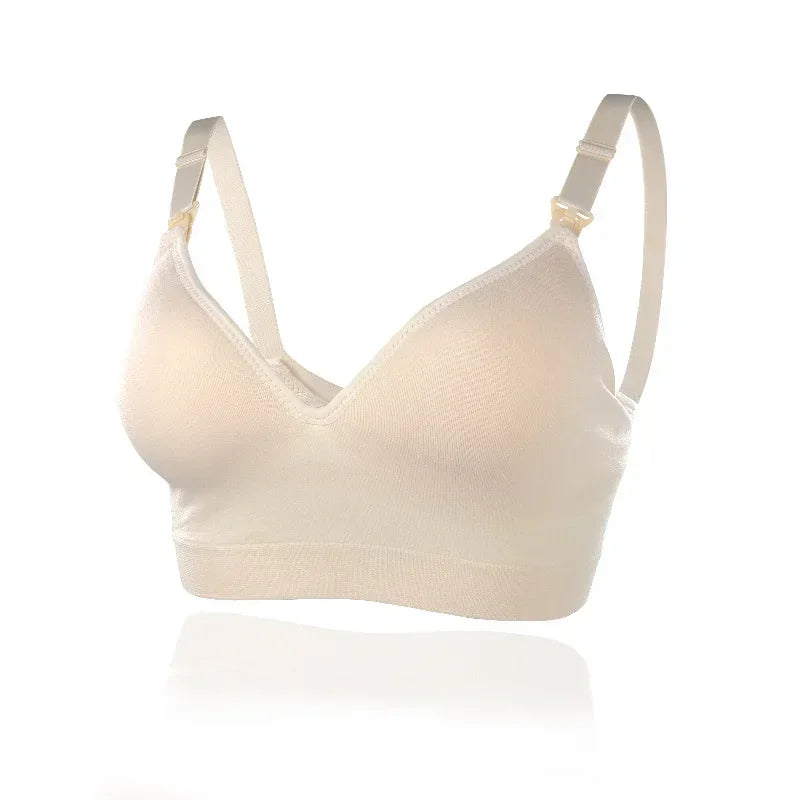 Brassière femme allaitement - Peau / S - Brassière d’allaitement