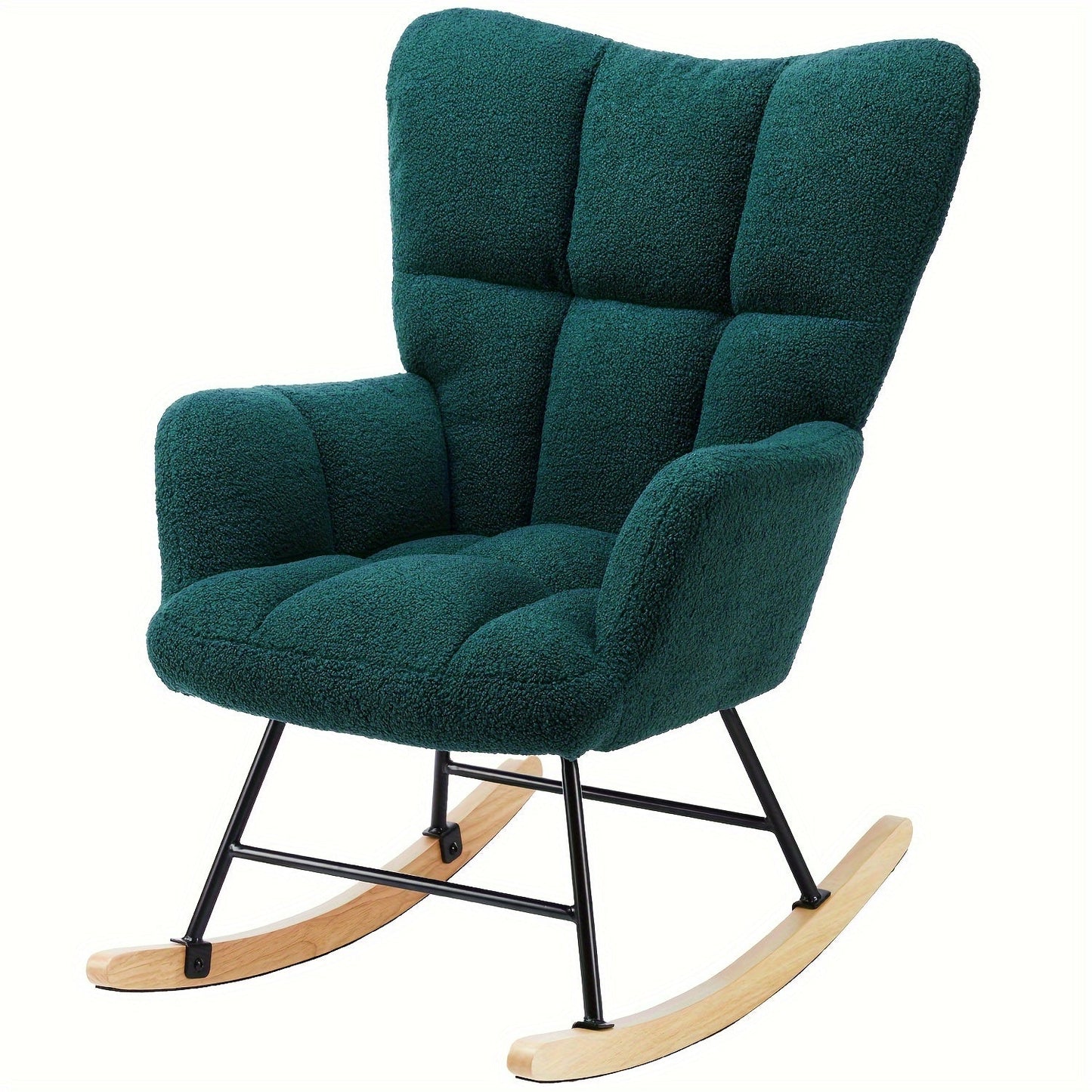 Chaise à bascule pour allaiter - Vert - Fauteuil à bascule allaitement