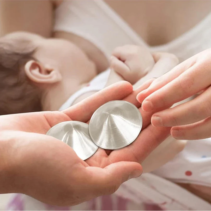 Coquille d’allaitement argent - M - Coquille d’allaitement