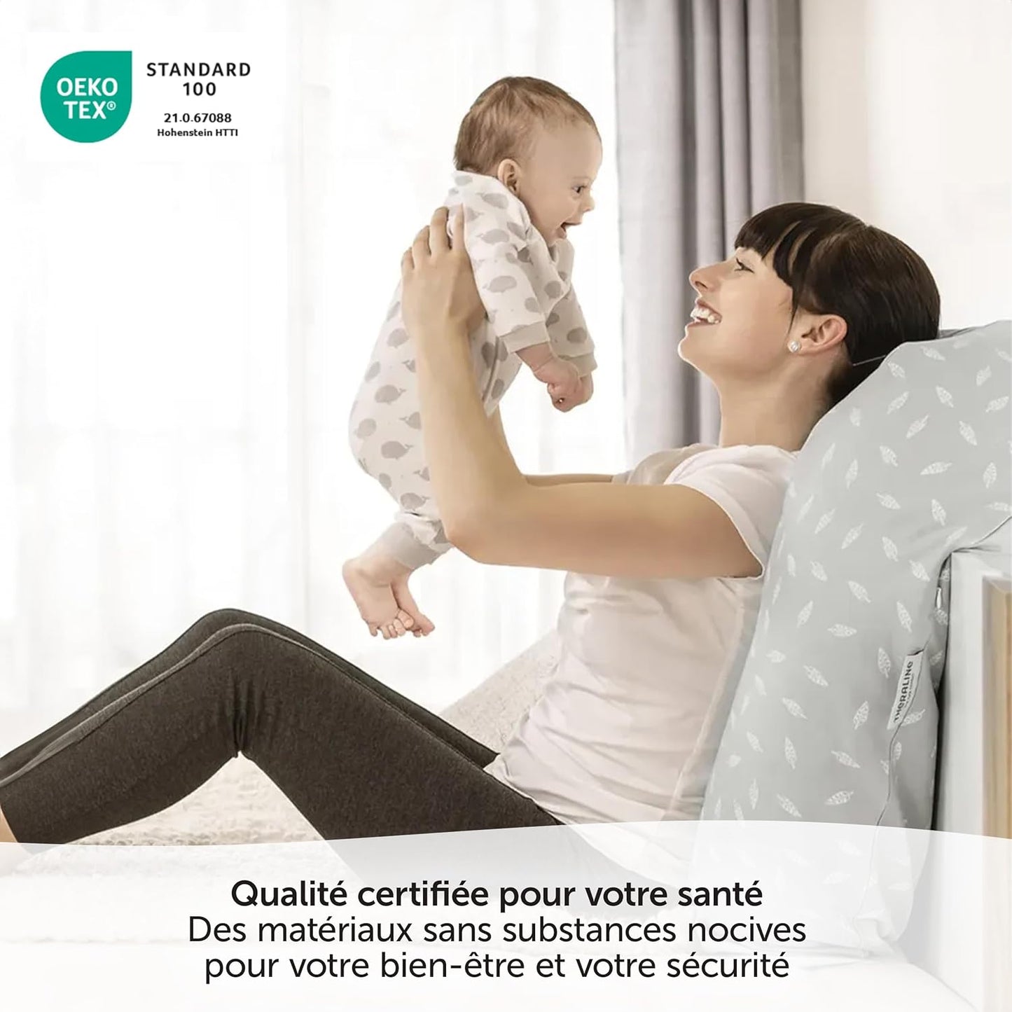 Coussin d’allaitement microbille 190