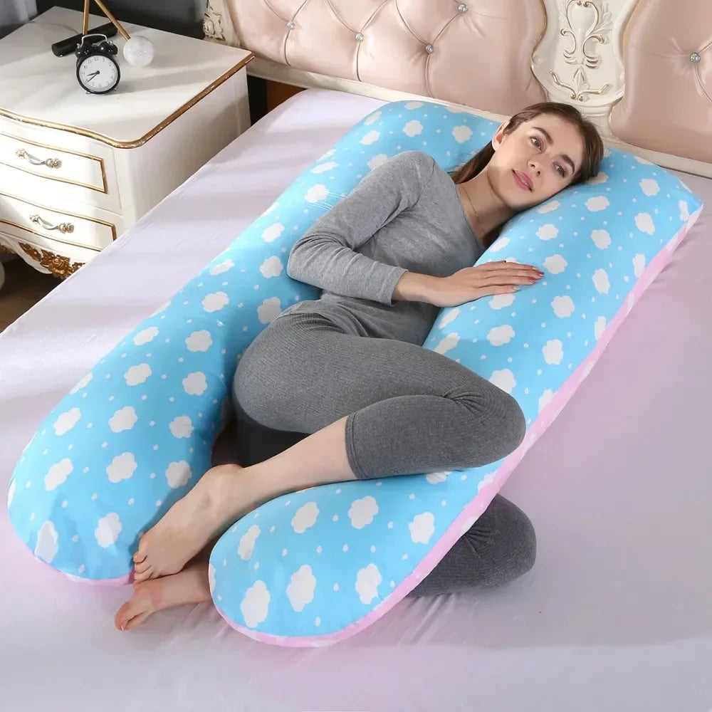 Coussin d’allaitement motif nuage - Nuage - coussin d’allaitement
