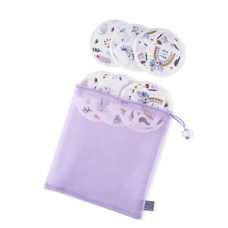 Coussinet d’allaitement bio lavable - E - Coussinet d’allaitement