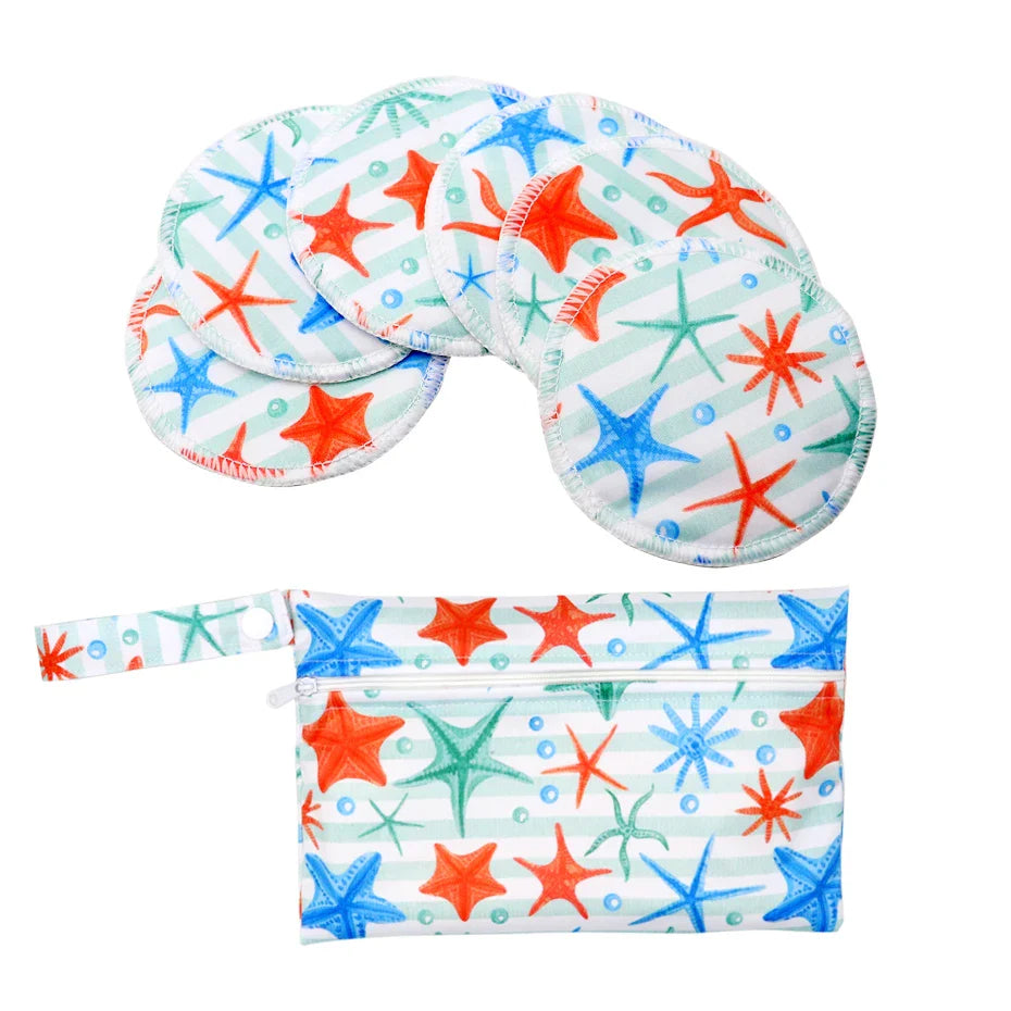 Coussinet d’allaitement lavable nuit - E - Coussinet d’allaitement