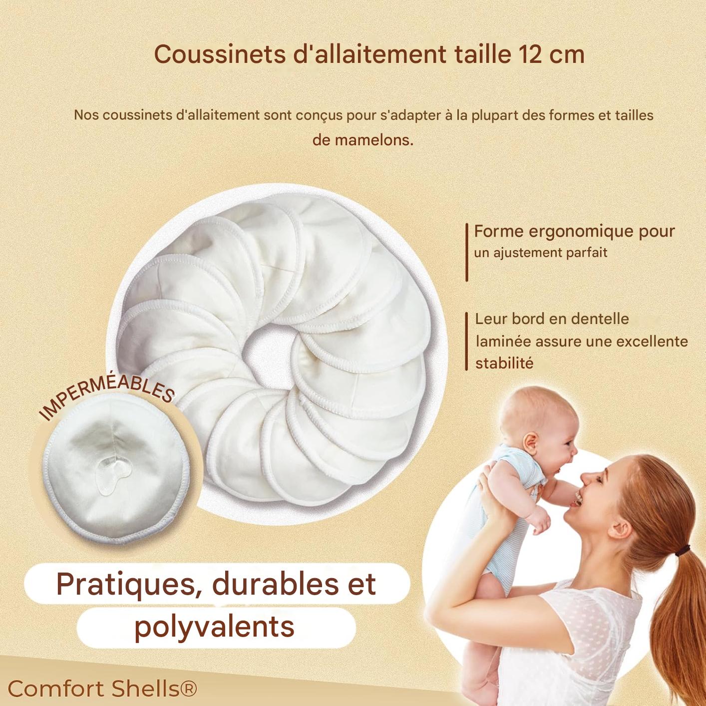 Coussinet d’allaitement réutilisable
