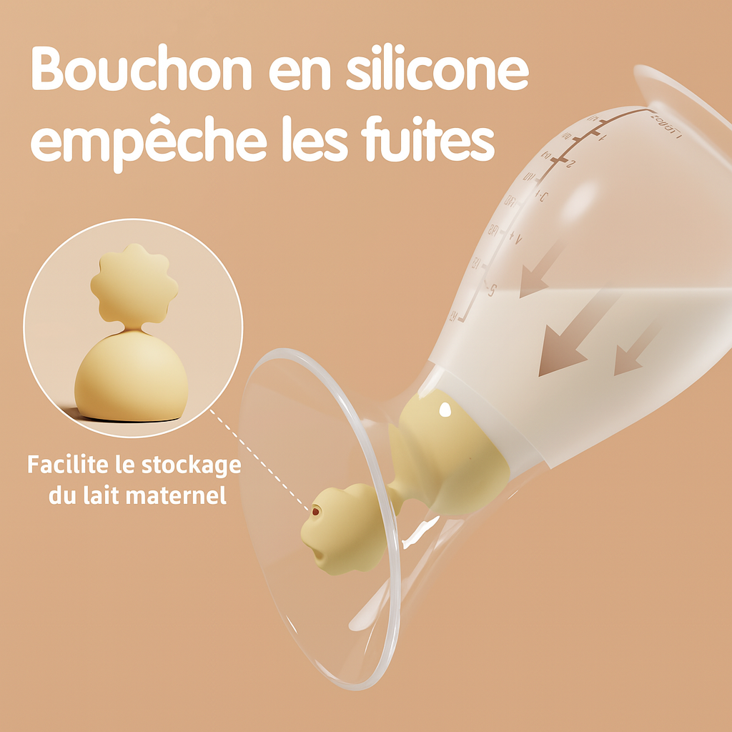 Kit tire-lait manuel - Jaune - Tire-lait manuel