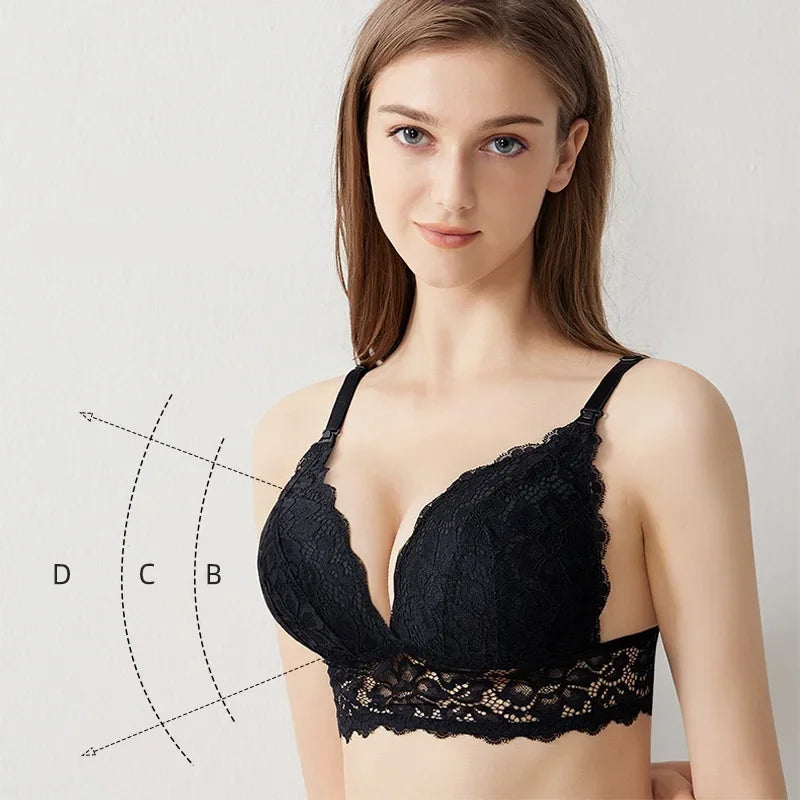 Soutien-gorge allaitement dentelle grande taille - Soutien-gorge d’allaitement
