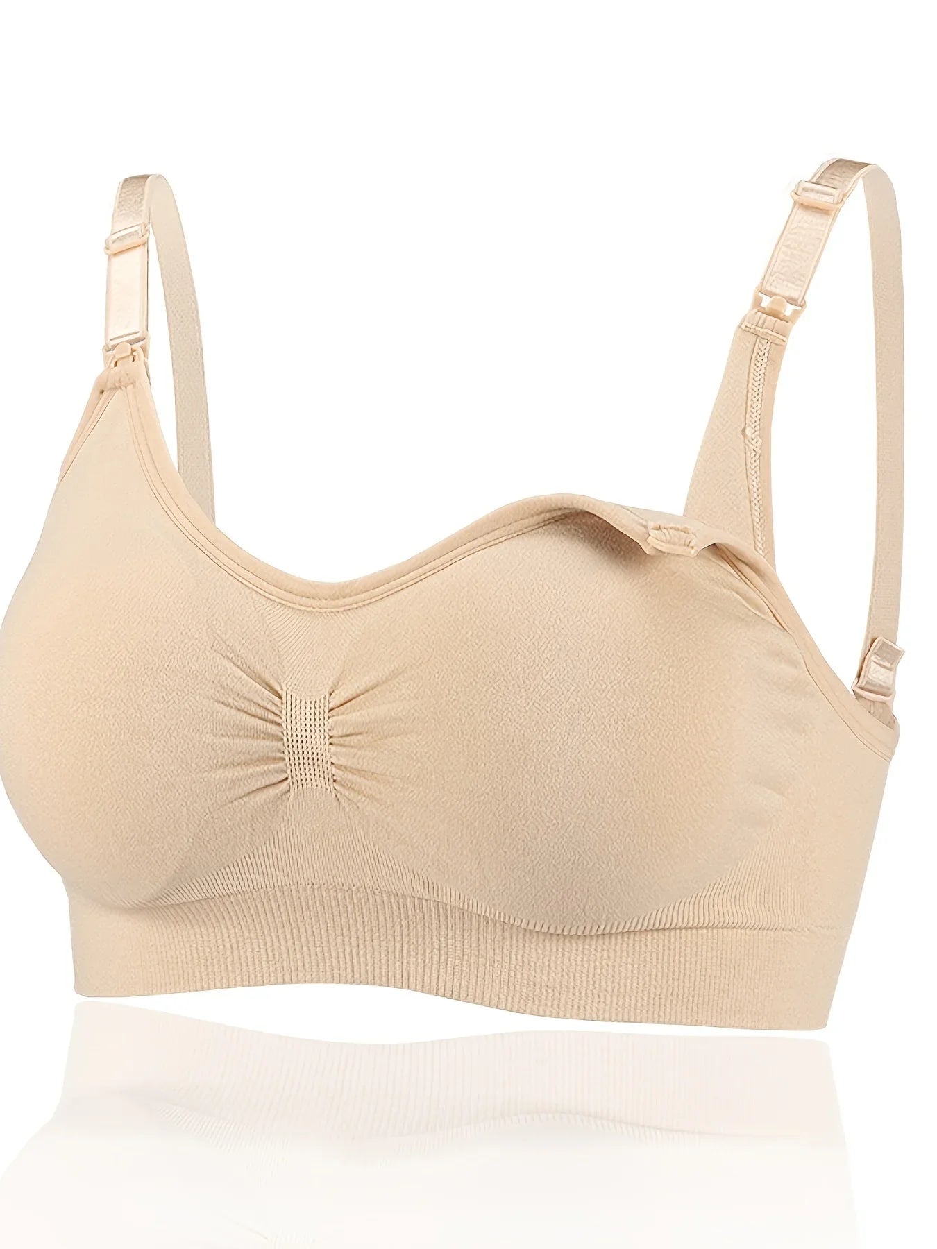 Soutien-gorge d’allaitement anti affaissement - Chair / M - Soutien-gorge d’allaitement