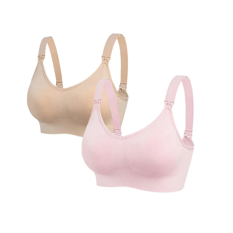 Soutien-gorge maternité - Beige Rose / M - Soutien-gorge d’allaitement