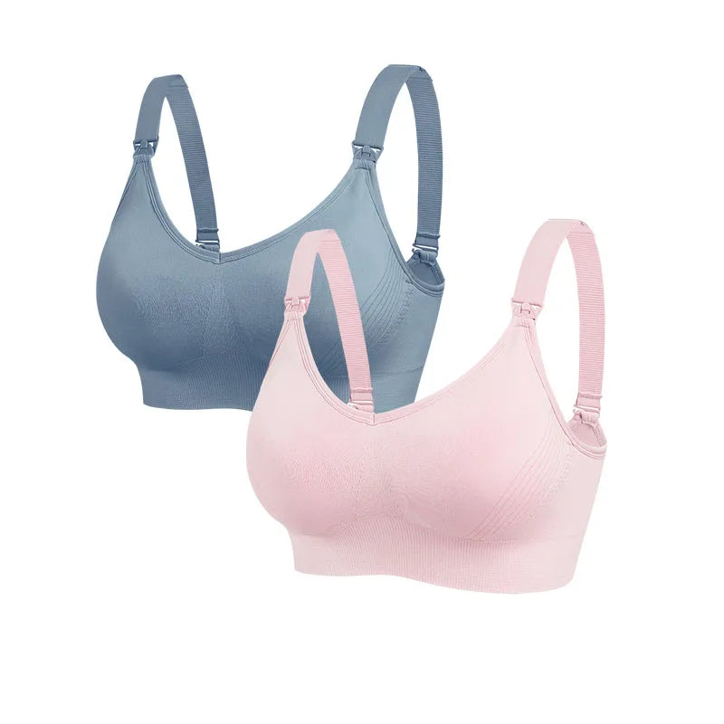 Soutien-gorge maternité - Rose Bleu / XL - Soutien-gorge d’allaitement