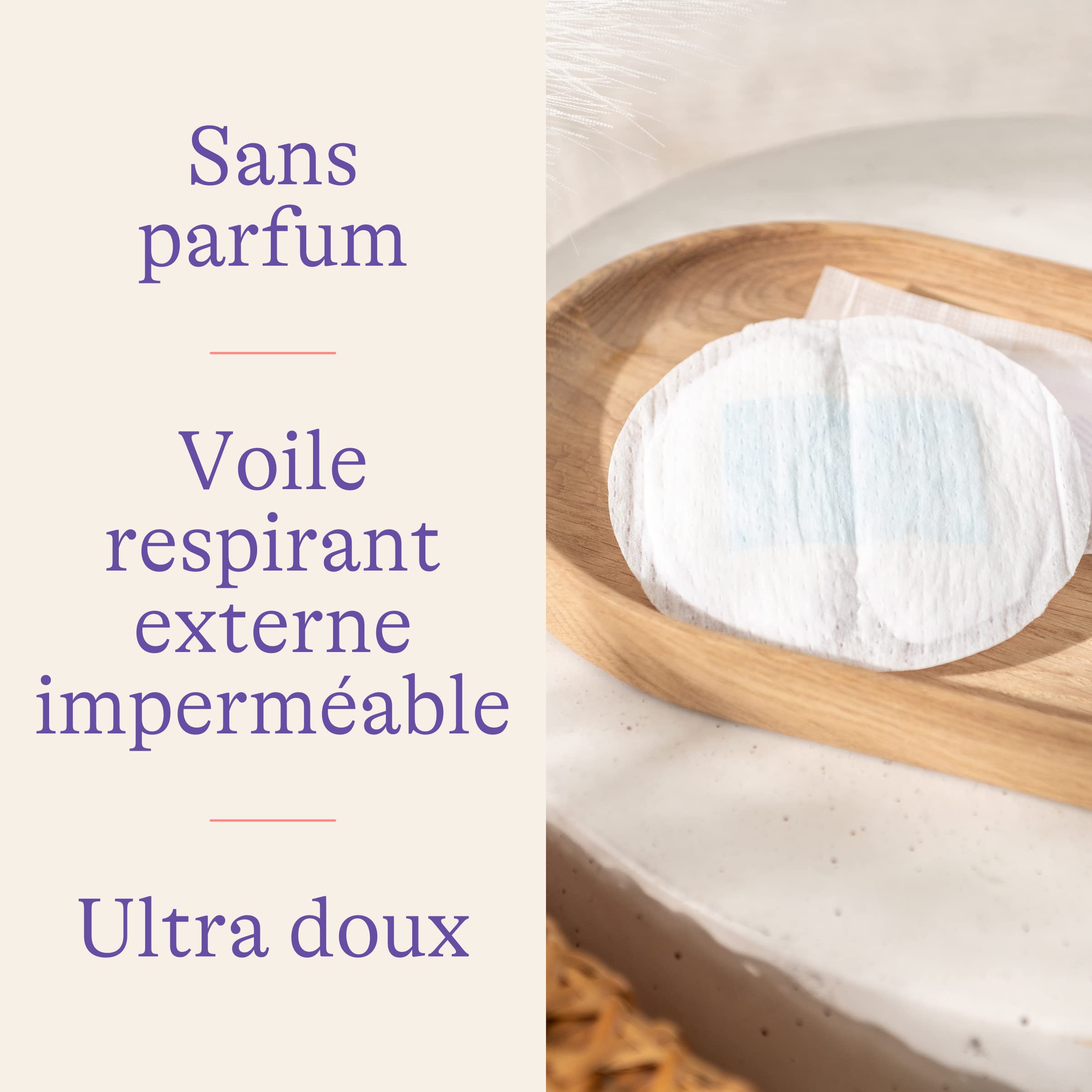 Boite de coussinets d’allaitement - Unique