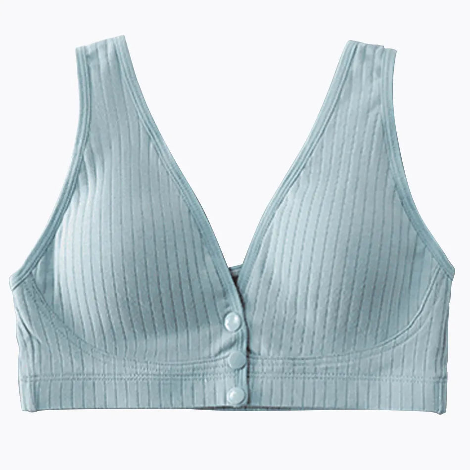 Brassière allaitement avec rembourrage - Bleu / 34 (75) - Brassière d’allaitement