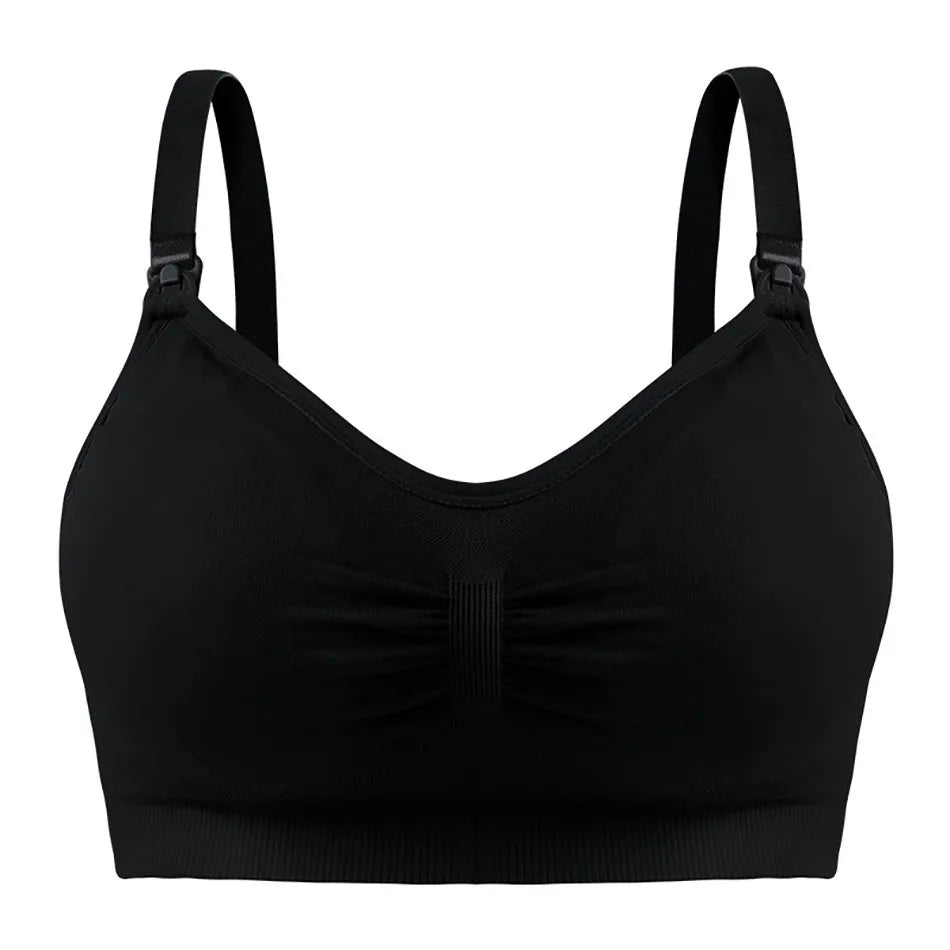 Brassière allaitement de nuit - Noir / M (70-81cm) - Brassière d’allaitement