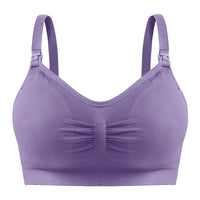 Brassière allaitement de nuit - Violet / M (70-81cm) - Brassière d’allaitement