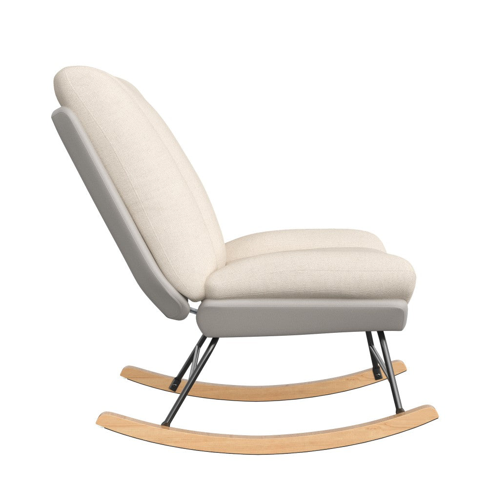 Chaise à bascule allaitement - Beige - Fauteuil à bascule allaitement