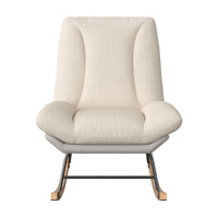Chaise à bascule allaitement - Beige - Fauteuil à bascule allaitement