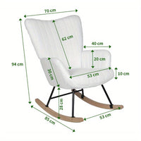 Chaise d’allaitement à bascule - Fauteuil à bascule allaitement