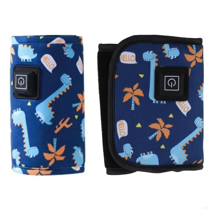 Chauffe-biberon voyage - Bleu dinosaure - Chauffe-biberon