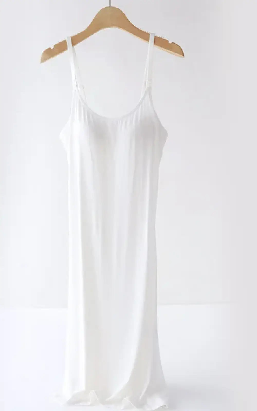 Chemise de nuit allaitement viscose blanc