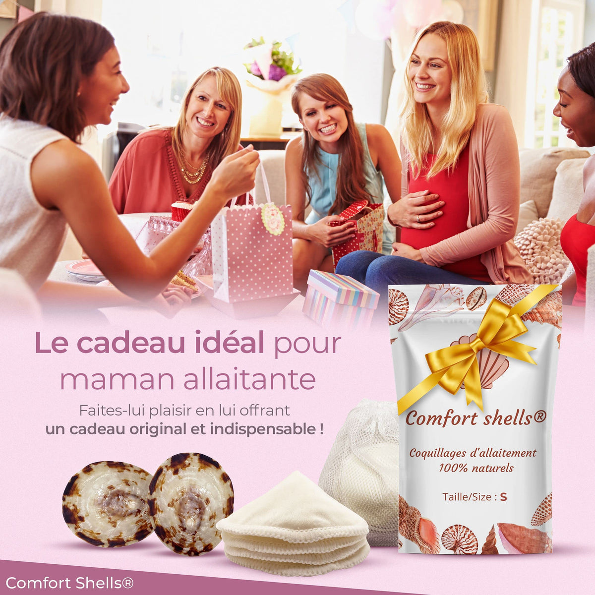 Coquille allaitement nacre