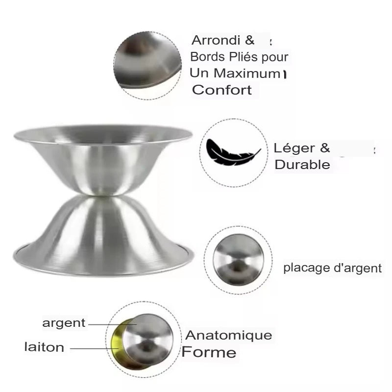 Coquille d’allaitement argent - Coquille d’allaitement