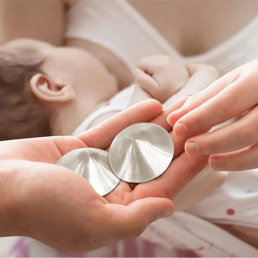 Coquille d’allaitement argent - M - Coquille d’allaitement