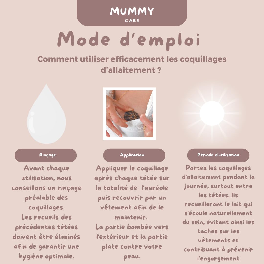 Coquille de nacre allaitement