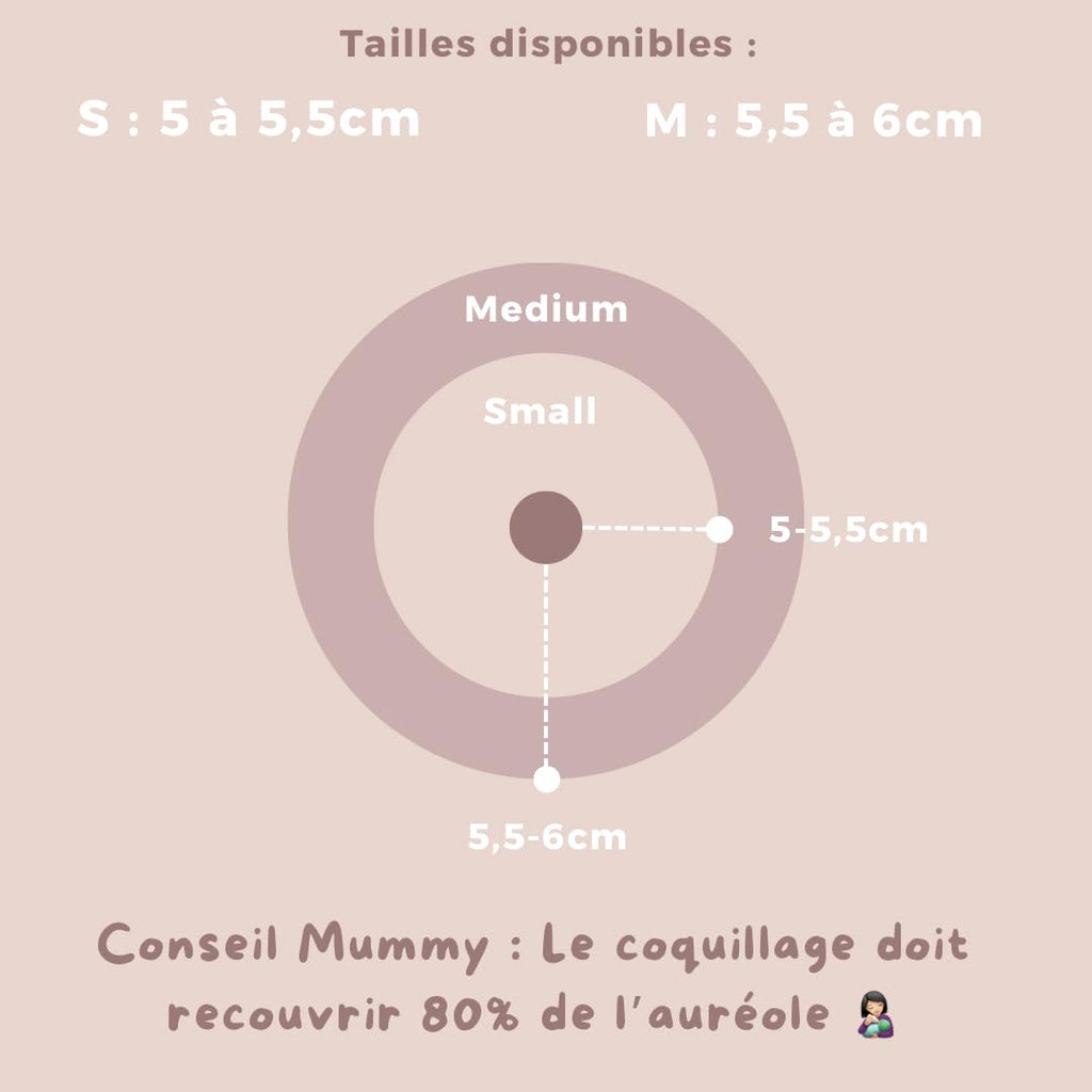 Coquille de nacre allaitement