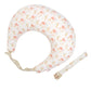Coussin d’allaitement avec attache bébé - Baleine rose - coussin d’allaitement