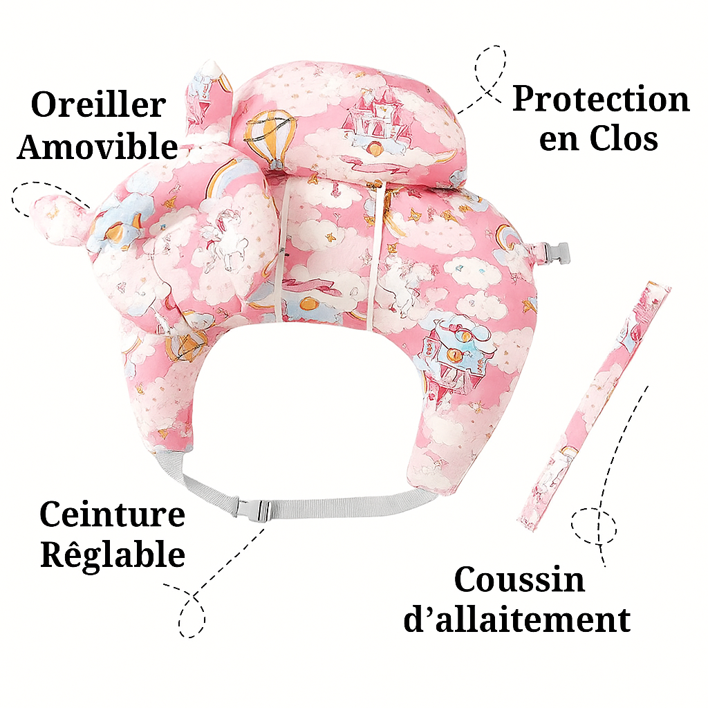 Coussin d'allaitement licorne tout en 1 avantages