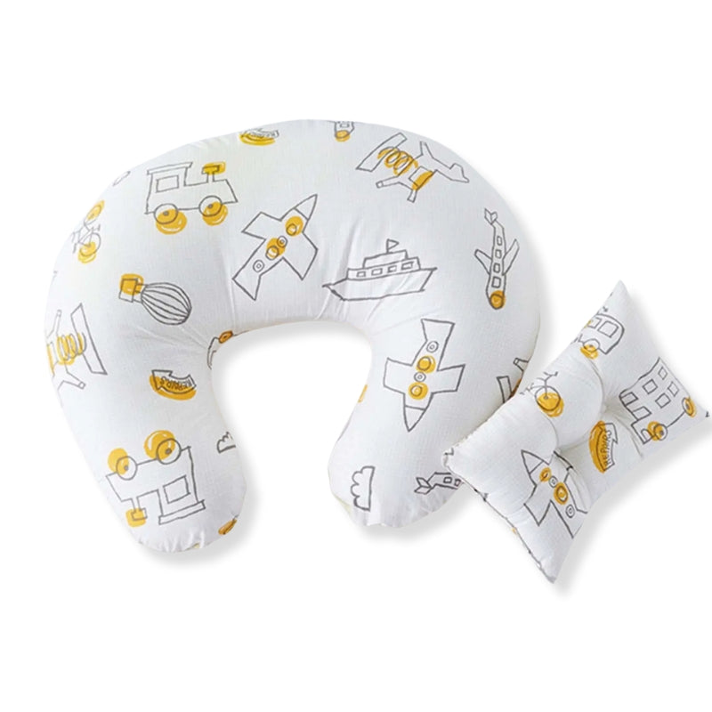 Coussin d’allaitement bleu - coussin d’allaitement