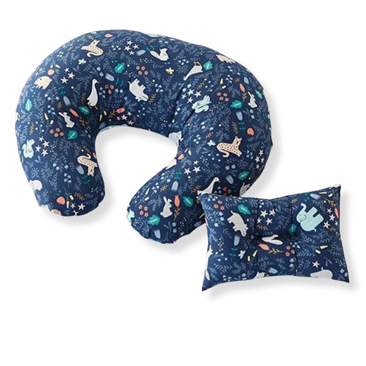 Coussin d’allaitement bleu - coussin d’allaitement