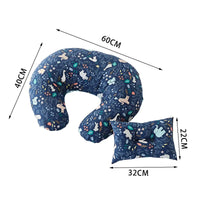 Coussin d’allaitement bleu - coussin d’allaitement