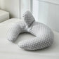 Coussin d’allaitement coton - Gris - coussin d’allaitement