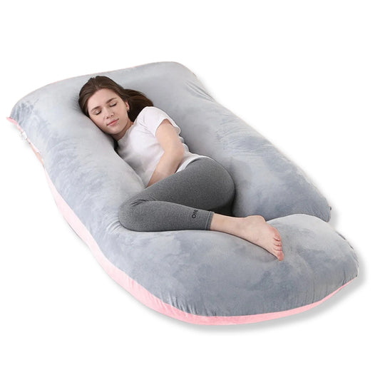 Coussin d’allaitement déhoussable - Bicolore - coussin d’allaitement