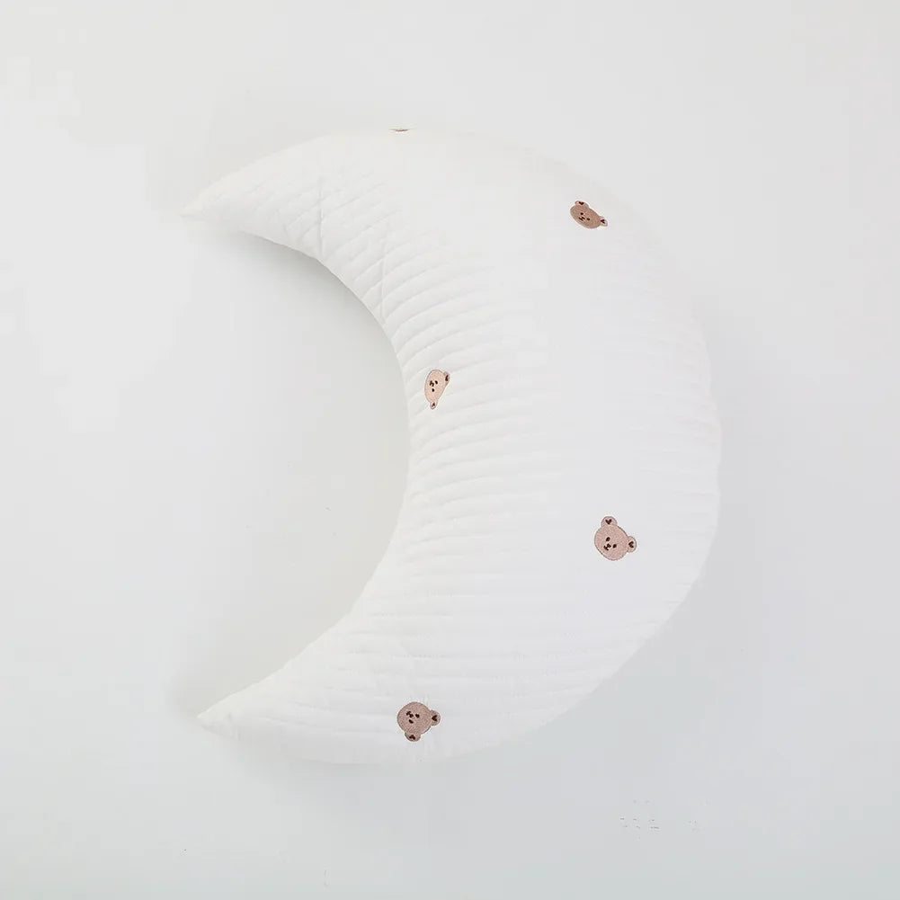 Coussin d’allaitement demi lune - Ourson - coussin d’allaitement