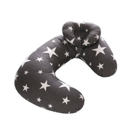 Coussin d’allaitement étoile - Noir - coussin d’allaitement