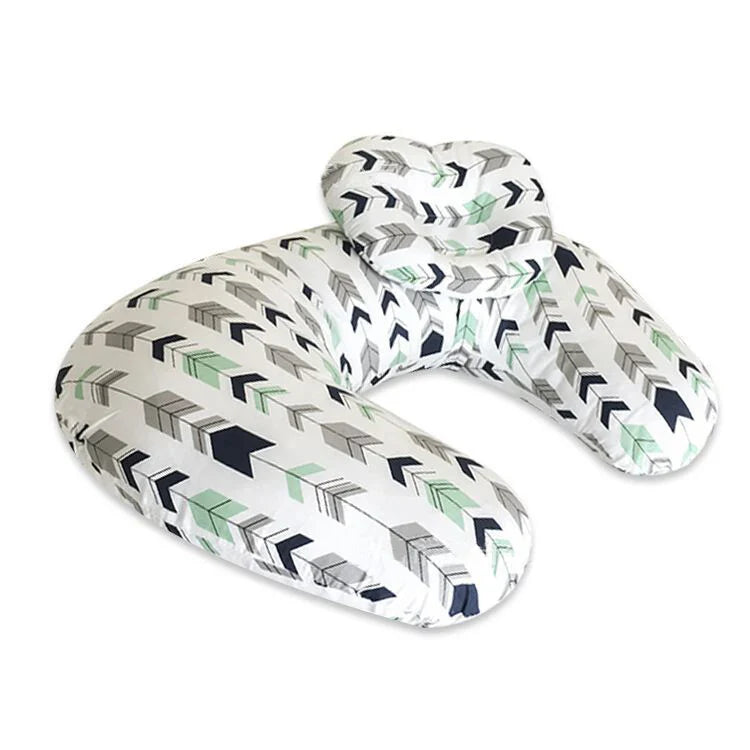 Coussin d’allaitement étoile - Blanc - coussin d’allaitement