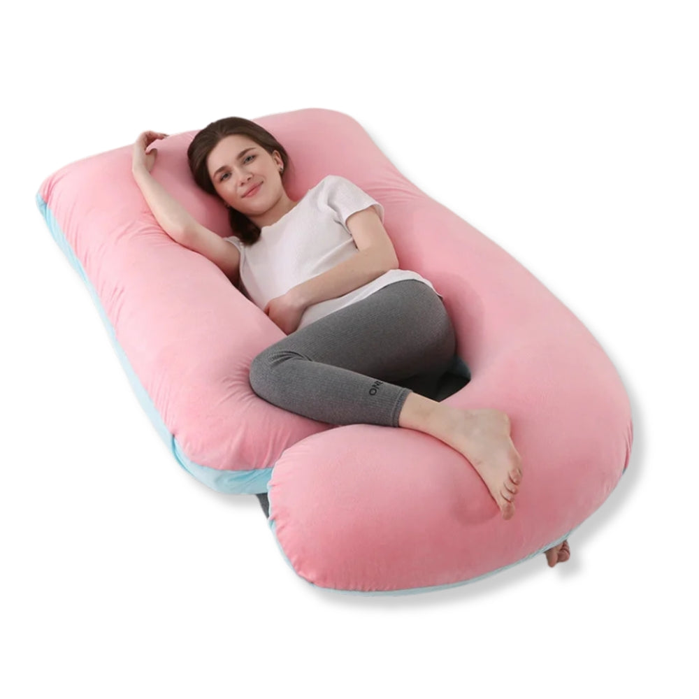 Coussin d’allaitement grande surface - Rose - coussin d’allaitement