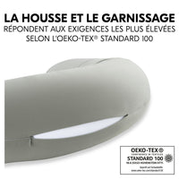 Coussin d’allaitement grande taille microbille - Anthracite