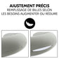 Coussin d’allaitement grande taille microbille - Anthracite