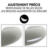 Coussin d’allaitement grande taille microbille - Anthracite