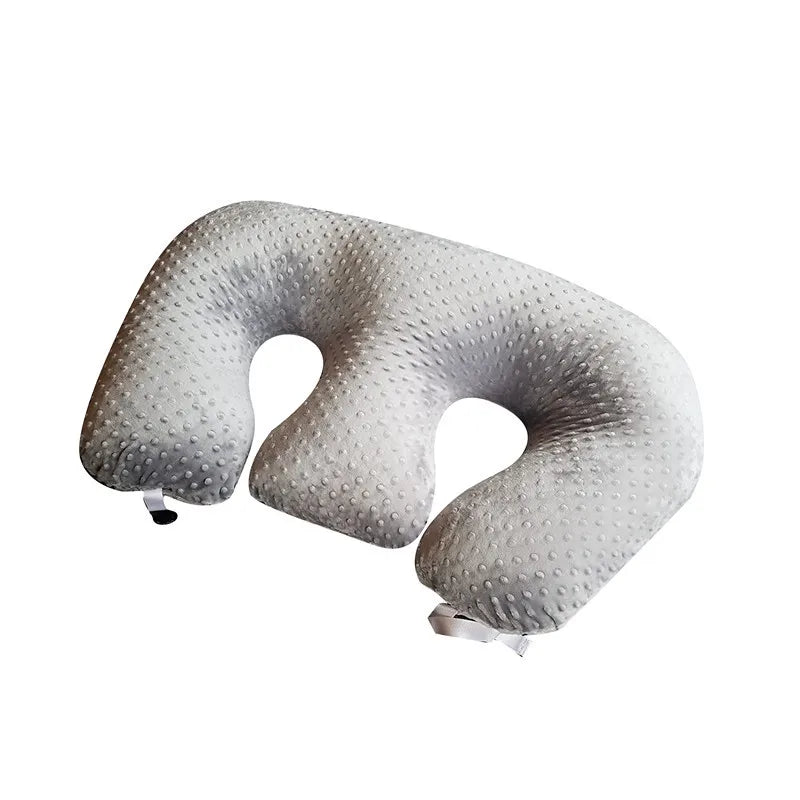 Coussin d’allaitement jumeaux - Gris - coussin d’allaitement