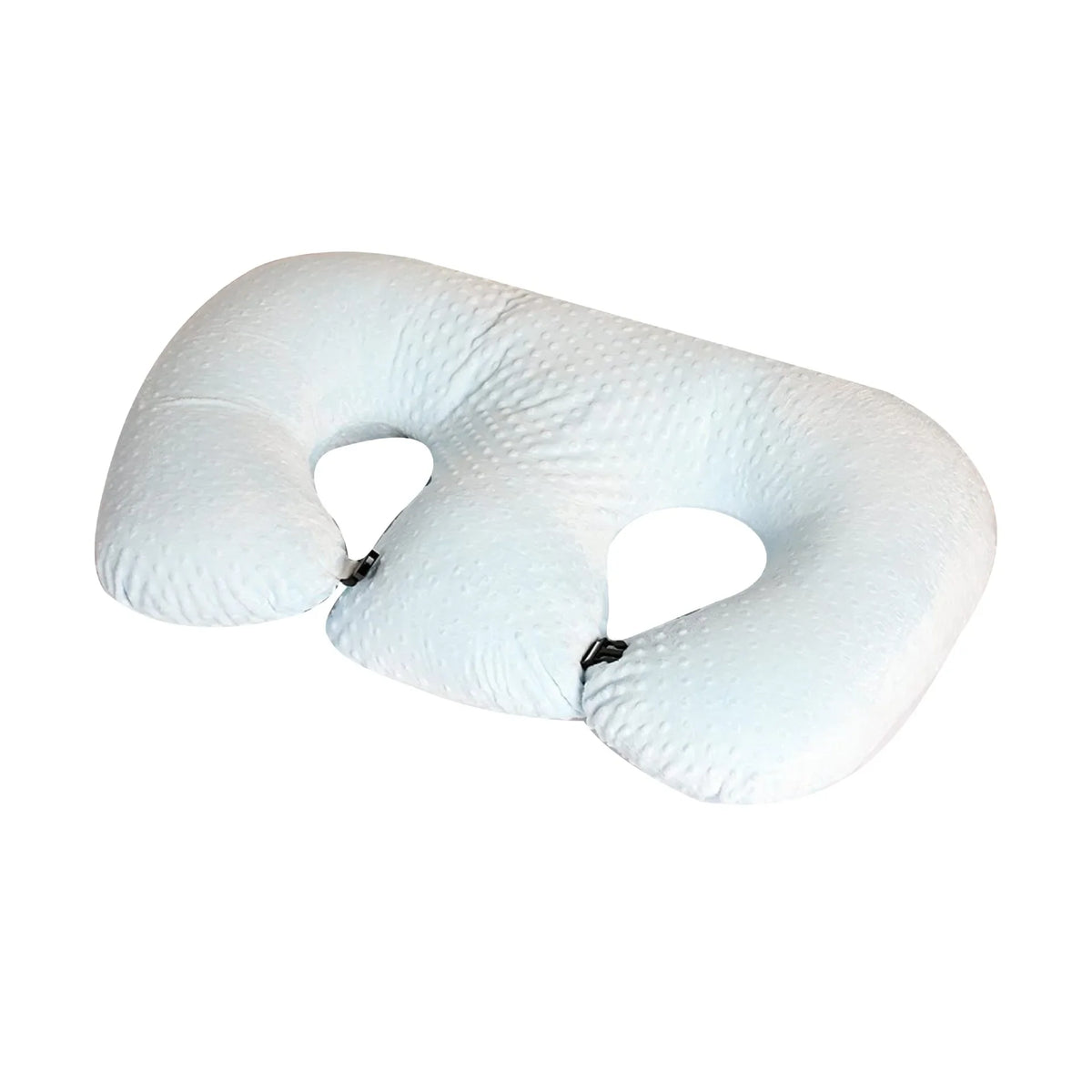 Coussin d’allaitement jumeaux - Bleu - coussin d’allaitement
