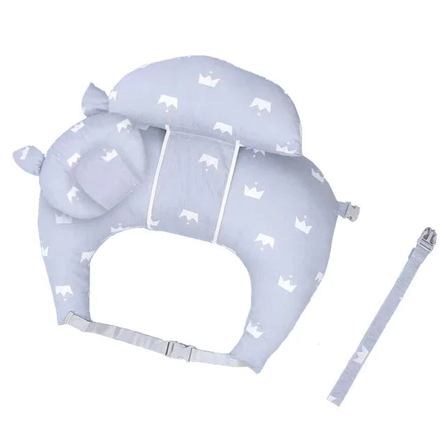 Coussin d'allaitement motif couronne de roi