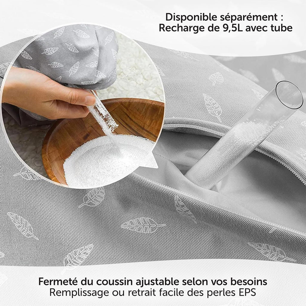 Coussin d’allaitement microbille 190