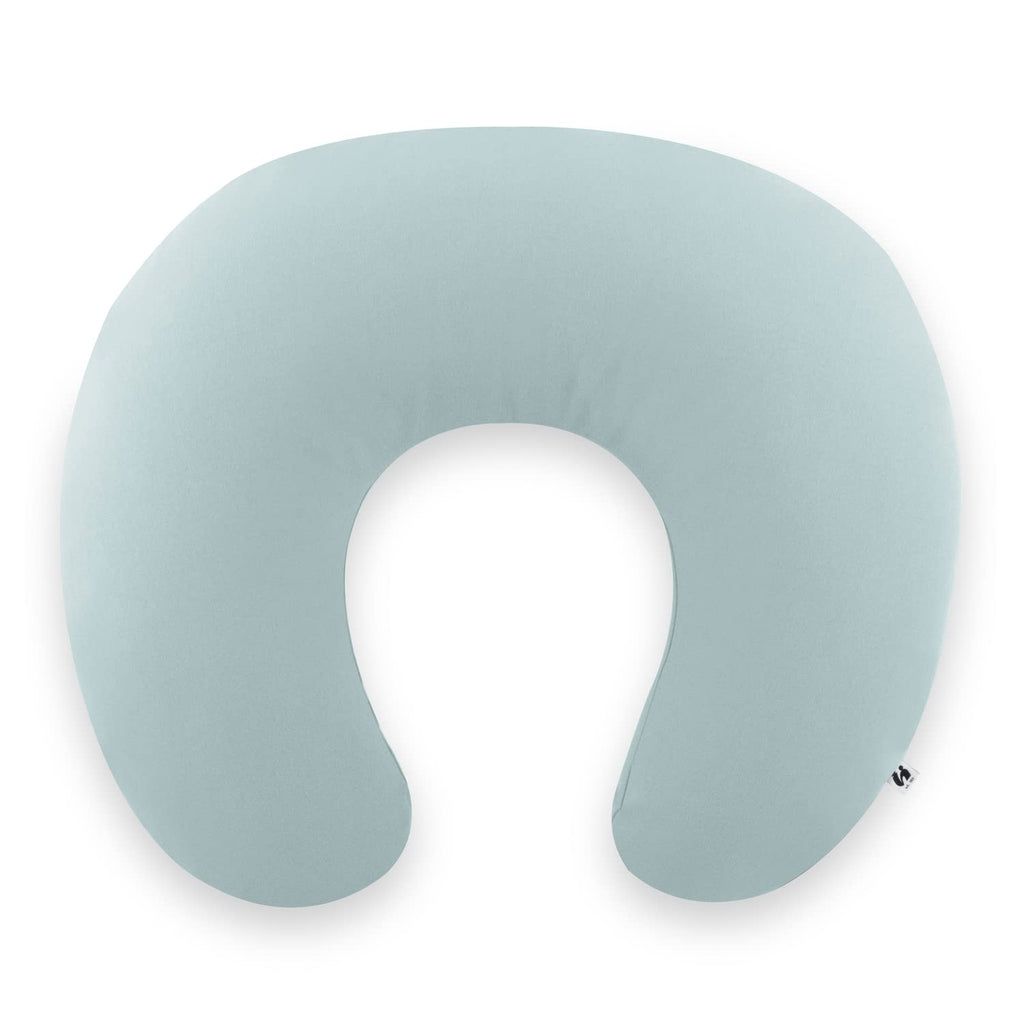 Coussin d’allaitement microbille bio - Bleu