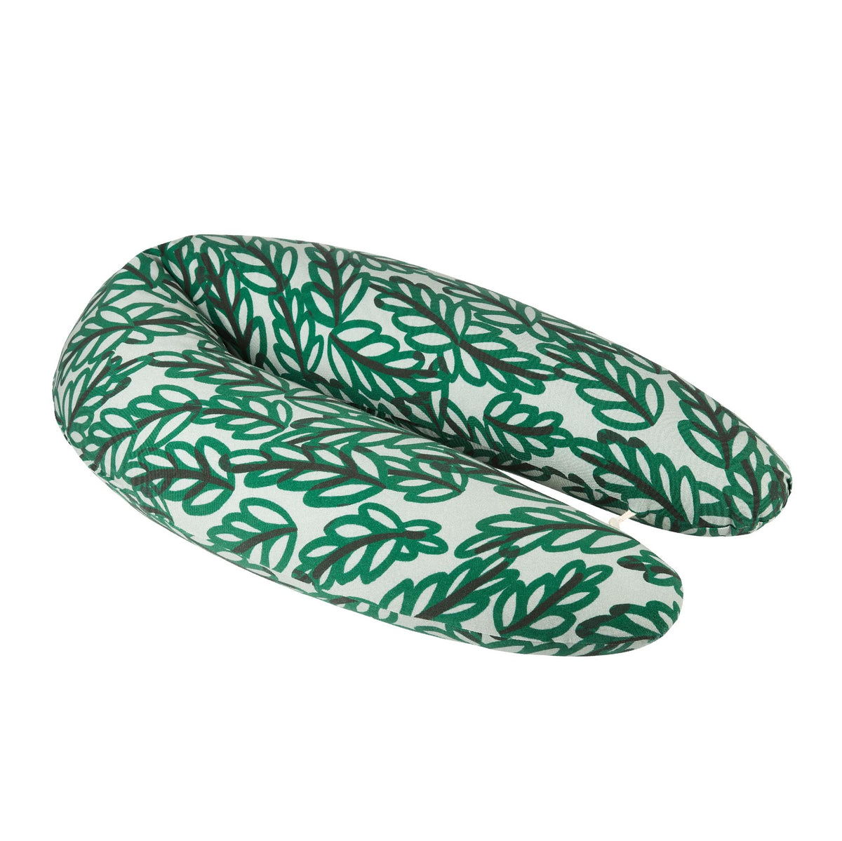 Coussin d’allaitement microbille maxi coton - Vert végétal