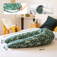Coussin d’allaitement microbille maxi coton