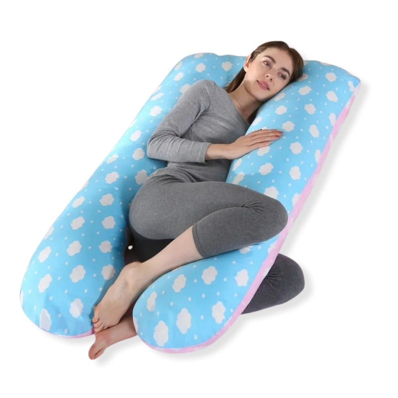 Coussin d’allaitement motif nuage - Nuage - coussin d’allaitement