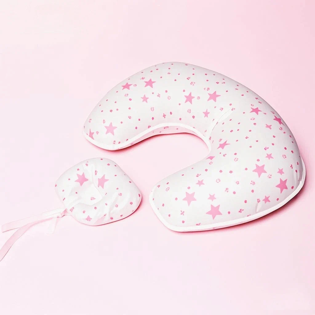 Coussin d’allaitement petite taille - Rose - coussin d’allaitement